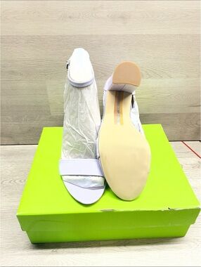 Sam Edelman Lilac Open-Toe Ankle-Strap Heels #167